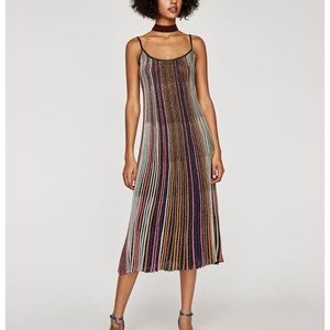 Zara Shiny Multicolored dress